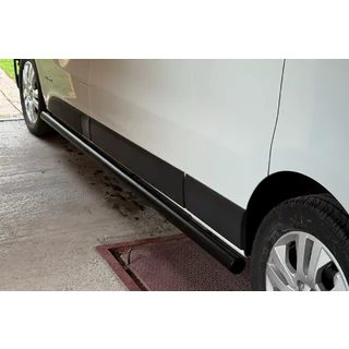 Barre Laterali BB002 Nero (2 pz, Acciaio Inox) foto 2