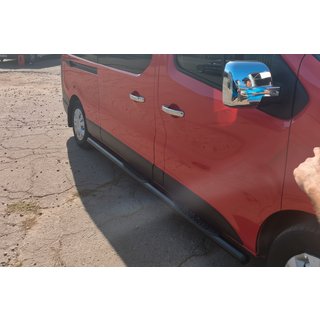 Barre Laterali BB002 Nero (2 pz, Acciaio Inox) foto 4
