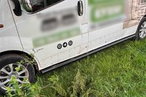 Nissan NV300/Primastar 2016- Barre Laterali BB002 Nero (2 pz, Acciaio Inox) foto 7