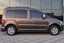Volkswagen Caddy 2015-2020 Barre Laterali BB001 Nero (2 pz, Acciaio Inox) foto 9