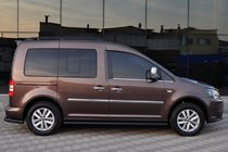 Volkswagen Caddy 2015-2020 Barre Laterali BB001 Nero (2 pz, Acciaio Inox) foto 10