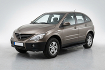 SsangYong Action 2005-2018 Pedane Laterali Allmond Black (2 pz, Alluminio) foto 1