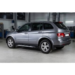 Pedane Laterali Sunrise (2 pz, Alluminio) SsangYong Action 2005-2018 foto 1