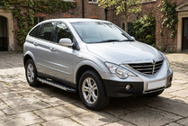 SsangYong Action 2005-2018 Pedane Laterali Duru (2 pz, Alluminio) foto 1