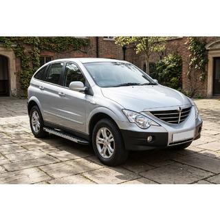 Pedane Laterali Duru (2 pz, Alluminio) SsangYong Action 2005-2018 foto 1