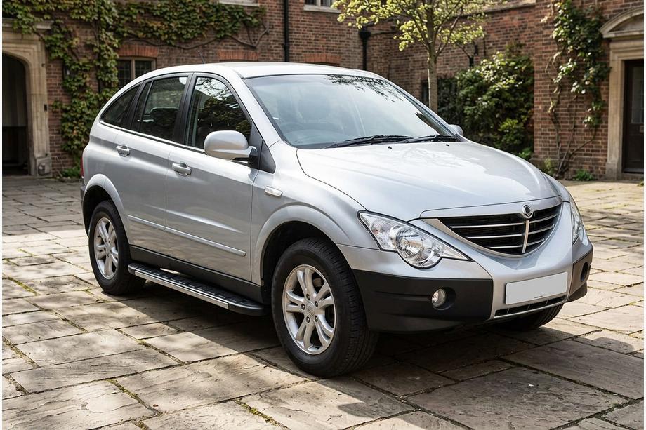 SsangYong Action 2005-2018 Pedane Laterali Duru (2 pz, Alluminio) Image