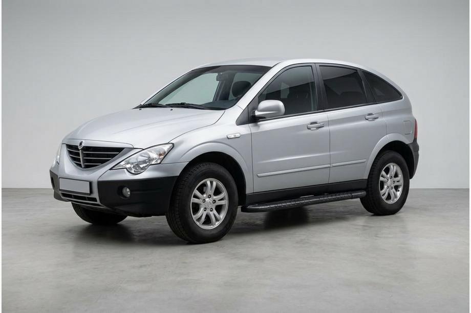 SsangYong Action 2005-2018 Pedane Laterali Bosphorus Black (2 pz, Alluminio) Image
