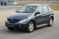 SsangYong Action 2005-2018 Pedane Laterali Rainbow (2 pz, Alluminio) foto 1
