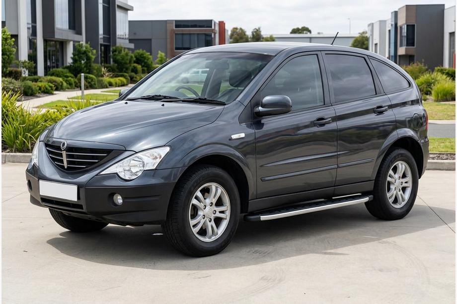 SsangYong Action 2005-2018 Pedane Laterali Fullmond (2 pz, Alluminio) Image