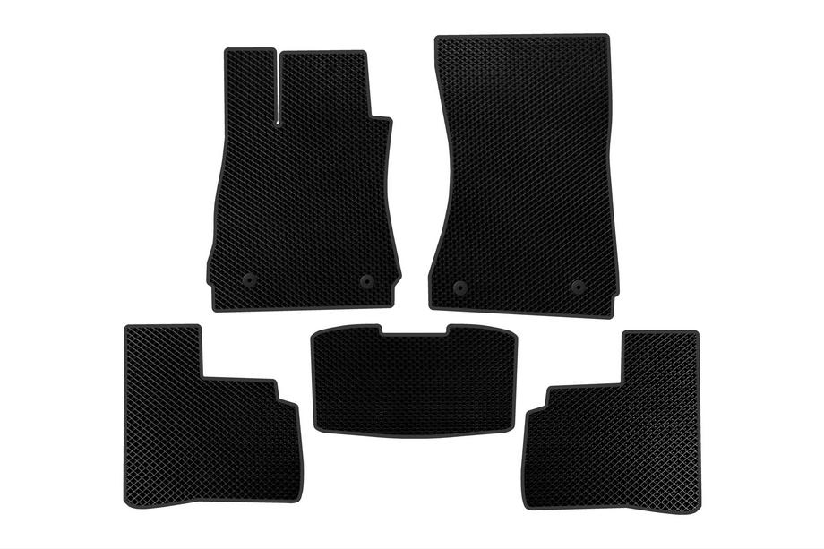 Mercedes S-class W221 2005-2013 Tappetini EVA (Short, Nero) Foto 1
