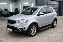 SsangYong Korando 2010-2019 Pedane Laterali Duru (2 pz, Alluminio) foto 1