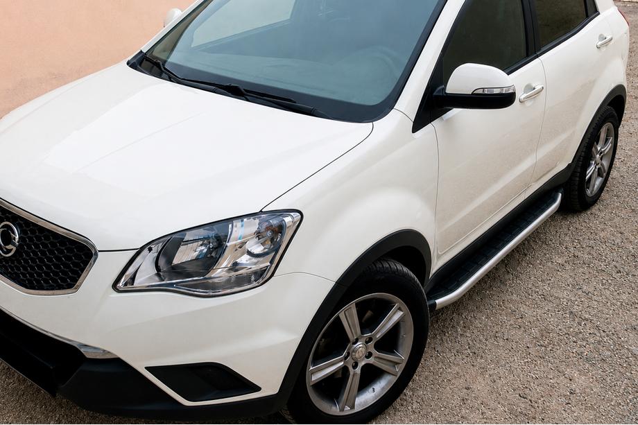 SsangYong Korando 2010-2019 Pedane Laterali Fullmond (2 pz, Alluminio) Image