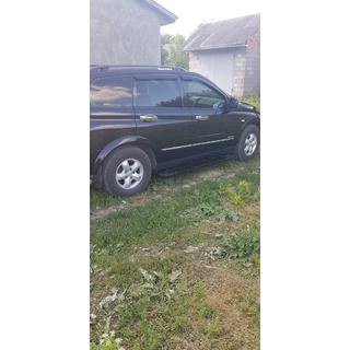 Pedane Laterali Allmond Black (2 pz, Alluminio) SsangYong Kyron 2005-2014 foto 4