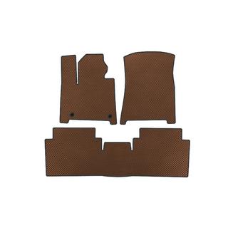 Tappetini EVA (2 File, Marrone)