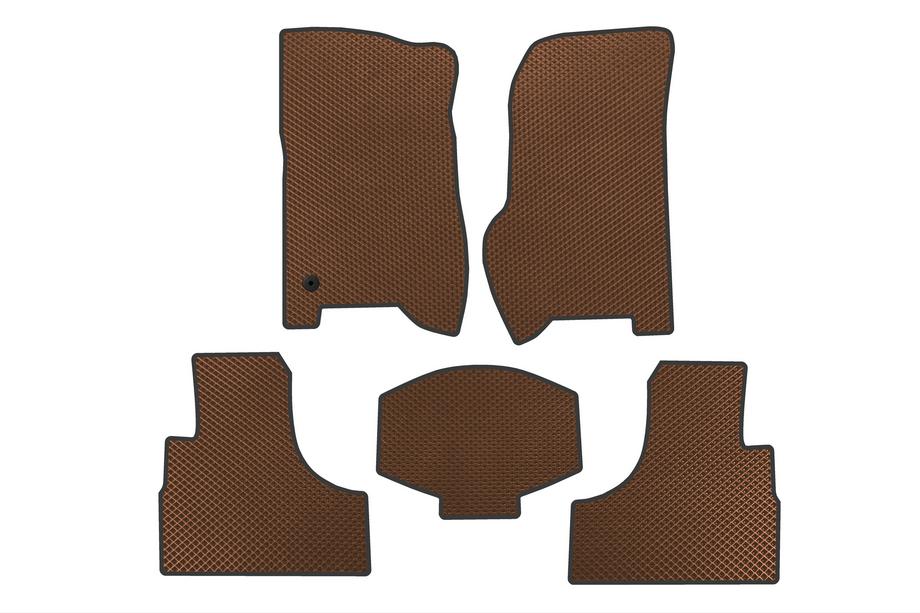 Jeep Cherokee/Liberty 2002-2007 Tappetini EVA (Marrone) Image