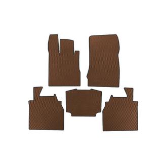 Tappetini EVA (Long, Marrone)
