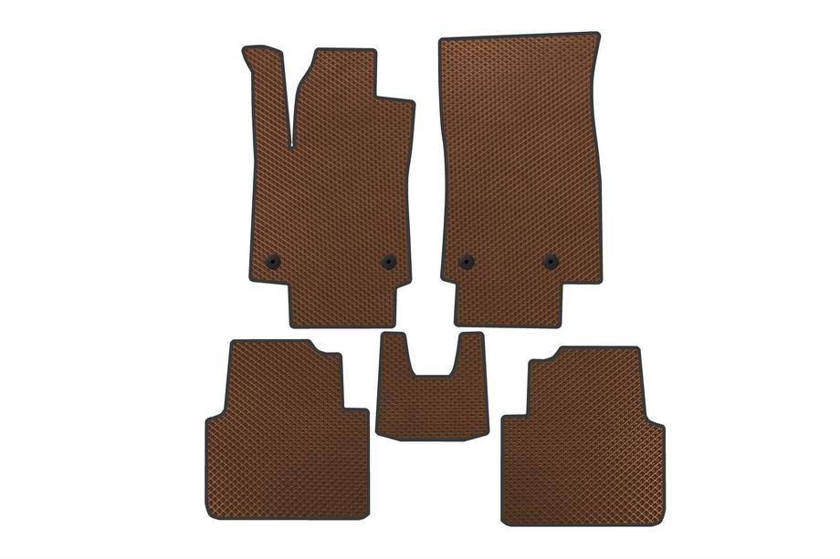 Opel Crossland X 2017-2024 Tappetini EVA (2020-, Marrone) Foto 1