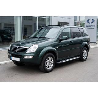 Pedane Laterali Sunrise (2 pz, Alluminio) SsangYong Rexton I 2001-2017 foto 1