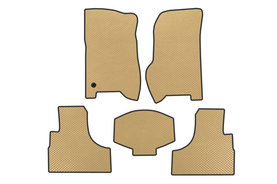 Jeep Cherokee/Liberty 2002-2007 Tappetini EVA (Beige) Image