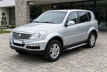 SsangYong Rexton I 2001-2017 Pedane Laterali Line (2 pz, Alluminio) foto 1