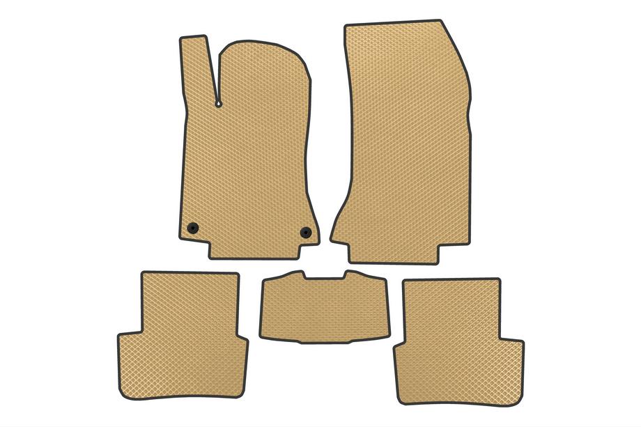 Mercedes B-class W246 2011-2018 Tappetini EVA (Beige) Image