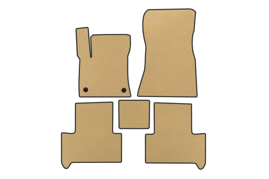 Mercedes EQB 2021- Tappetini EVA (Beige) Image