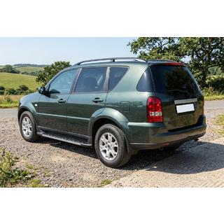 Pedane Laterali Duru (2 pz, Alluminio) SsangYong Rexton I 2001-2017 foto 1