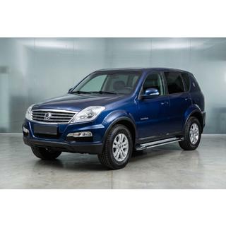 Pedane Laterali Rainbow (2 pz, Alluminio) SsangYong Rexton I 2001-2017 foto 1