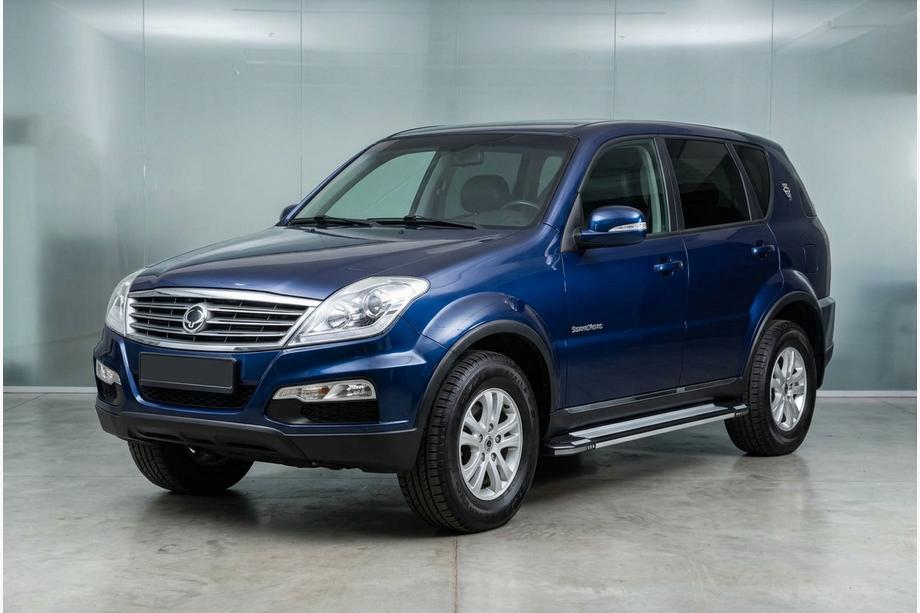 SsangYong Rexton I 2001-2017 Pedane Laterali Rainbow (2 pz, Alluminio) Image