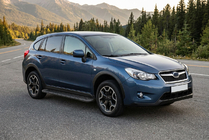 Subaru XV 2011-2017 Pedane Laterali Allmond Black (2 pz, Alluminio) foto 1