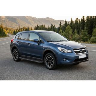 Pedane Laterali Allmond Black (2 pz, Alluminio) Subaru XV 2011-2017 foto 1