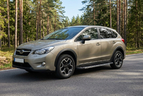 Subaru XV 2011-2017 Pedane Laterali RedLine V1 (2 pz, Alluminio) foto 1