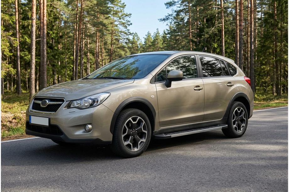 Subaru XV 2011-2017 Pedane Laterali RedLine V1 (2 pz, Alluminio) Image