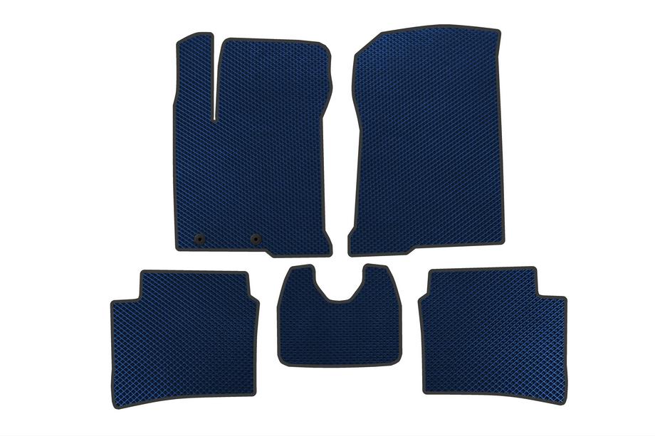 Hyundai Bayon 2021- Tappetini EVA (Blu) Image