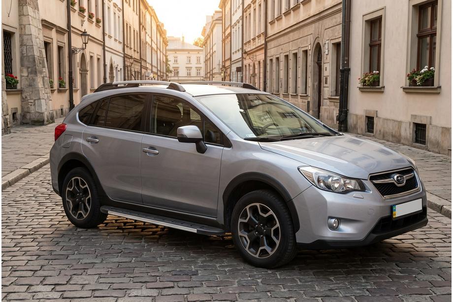 Subaru XV 2011-2017 Pedane Laterali Duru (2 pz, Alluminio) Image