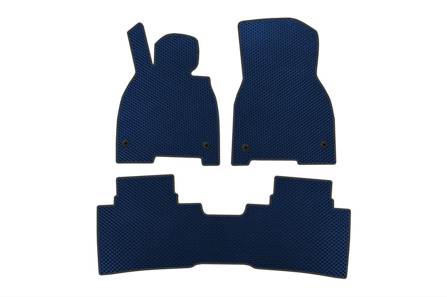 Mercedes EQS 2021- Tappetini EVA (Blu) Image