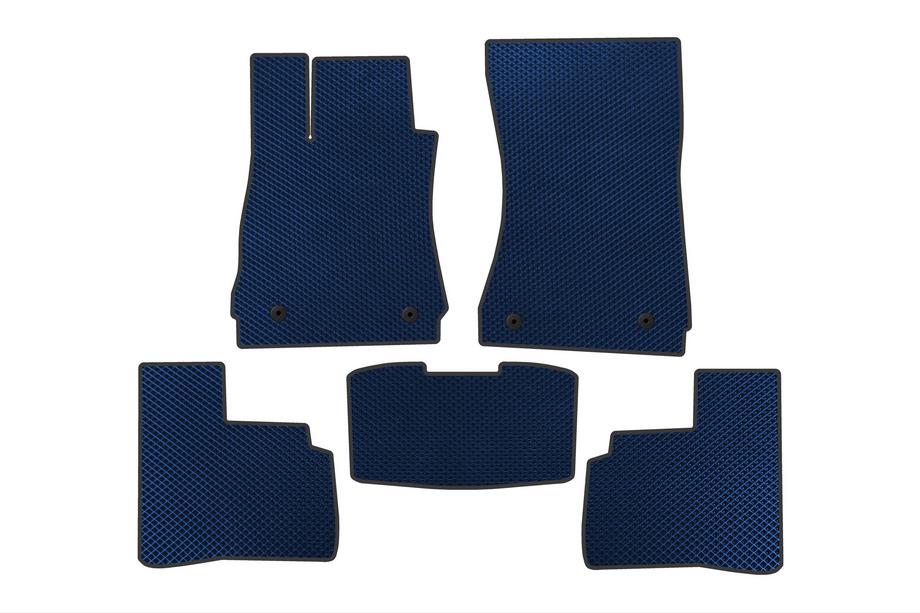 Mercedes S-class W221 2005-2013 Tappetini EVA (Short, Blu) Foto 1