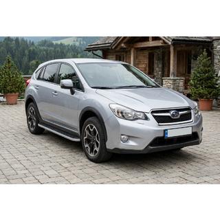 Pedane Laterali Tayga Grey (2 pz, Alluminio) Subaru XV 2011-2017 foto 1