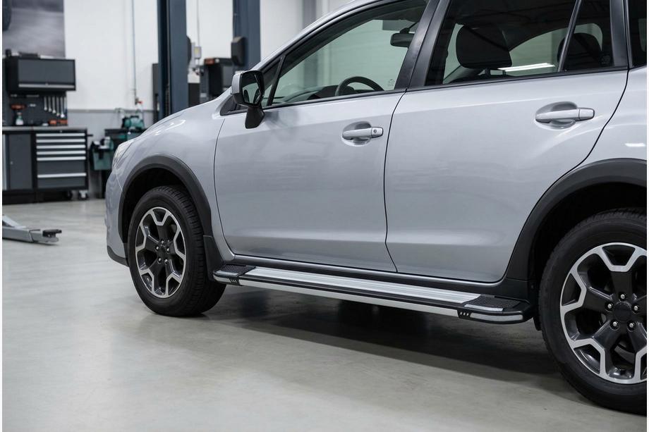Subaru XV 2011-2017 Pedane Laterali Rainbow (2 pz, Alluminio) Image