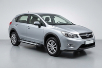 Subaru XV 2011-2017 Pedane laterali Allmond Grey (2 pz, alluminio) foto 1