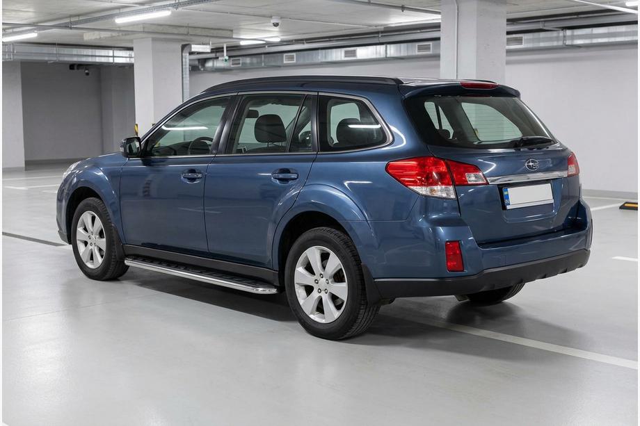 Subaru Outback 2009-2014 Pedane Laterali Maydos V1 (2 pz, Alluminio e Acciaio Inox) Image