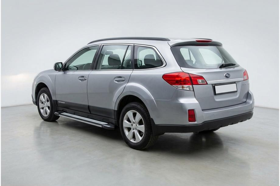 Subaru Outback 2009-2014 Pedane Laterali Rainbow (2 pz, Alluminio) Image