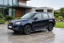 Subaru Forester 2013-2018 Pedane Laterali Sunrise (2 pz, Alluminio) foto 1