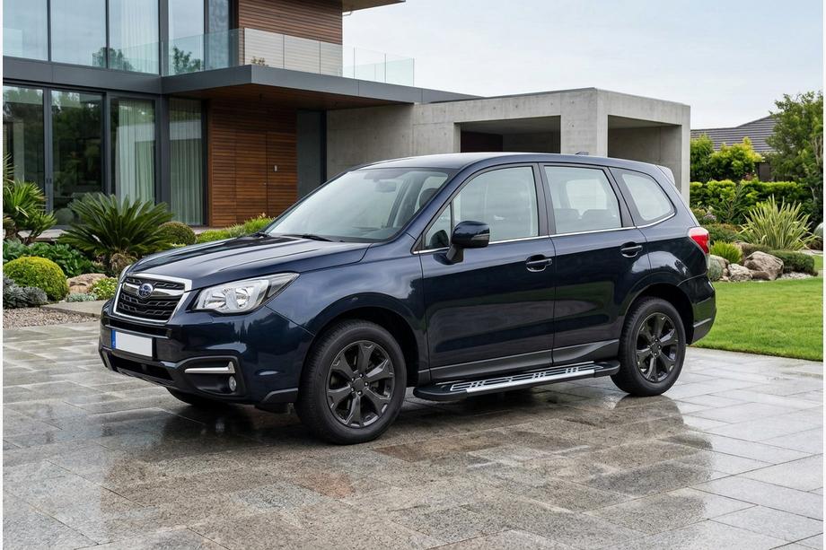 Subaru Forester 2013-2018 Pedane Laterali Sunrise (2 pz, Alluminio) Image