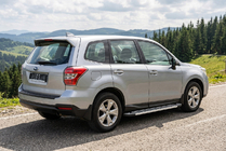 Subaru Forester 2013-2018 Pedane Laterali RedLine V1 (2 pz, Alluminio) foto 1