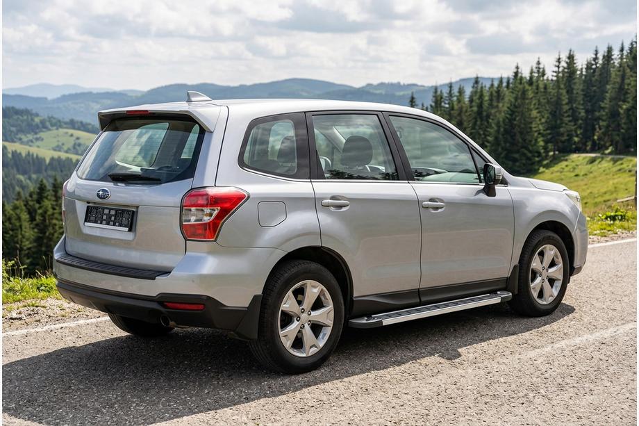 Subaru Forester 2013-2018 Pedane Laterali RedLine V1 (2 pz, Alluminio) Image