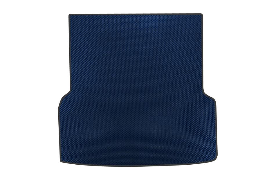 Mercedes EQS 2021- Tappetino bagagliaio EVA (Blu) Image