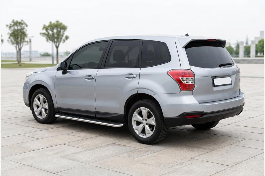Subaru Forester 2013-2018 Pedane Laterali Maydos V1 (2 pz, Alluminio e Acciaio Inox) Image