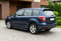 Subaru Forester 2013-2018 Pedane Laterali Bosphorus Black (2 pz, Alluminio) foto 1