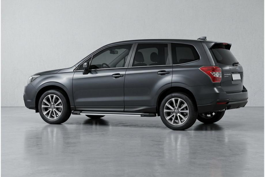 Subaru Forester 2013-2018 Pedane Laterali Rainbow (2 pz, Alluminio) Image